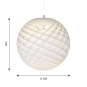 Louis Poulsen - Patera LED Pendelleuchte Ø 90 cm | Weiß | 2700K (DALI)