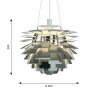 Louis Poulsen - PH Artichoke LED Pendelleuchte Ø 60 cm (3000K) | Edelstahl | Bluetooth