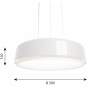 Louis Poulsen - LP Grand Pendelleuchte 58 cm | Weiß