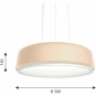 Louis Poulsen - LP Grand Pendelleuchte 58 cm | Champagner
