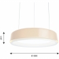 Louis Poulsen - LP Grand Pendelleuchte 88 cm | Champagner