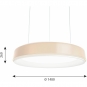 Louis Poulsen - LP Grand Pendelleuchte 148 cm | Champagner