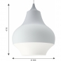 Louis Poulsen - Cirque Pendelleuchte 38 cm | Grau