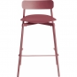 Petite Friture - Fromme Barhocker H65 Braunrot