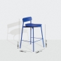 Petite Friture - Fromme Barhocker H65 Blau