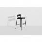 Petite Friture - Fromme Wood Barhocker H75 Schwarz