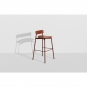 Petite Friture - Fromme Wood Barhocker H75 Rot Braun