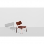 Petite Friture - Fromme Wood Lounge Stuhl Rot Braun