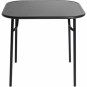 Petite Friture - Week-End Tisch quadratisch glatt Schwarz