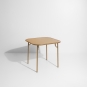 Petite Friture - Week-End Tisch quadratisch glatt Gold