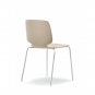 Pedrali - Babila 2730 Stuhl Sand | Verchromt