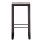 Pedrali - Brera 387 Barhocker Eiche Wenge Gebeizt