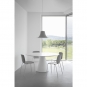 Pedrali - Ikon 869 Esstisch 74x150 cm Weiß-Laminat
