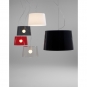 Pedrali - L001S Pendelleuchte B | Rot Transparent