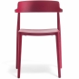 Pedrali - Nemea 2825 Armlehnstuhl Esche Rot