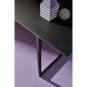 Pedrali - Toa Schreibtisch Kabelmanagement Links 240 x 90 cm Schwarz / Schwarz