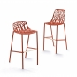Fast - Forest Barhocker 65 cm | Hoch | Metallgrau