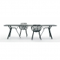 Fast - Radice Quadra Tisch 200 x 90 cm | Metallgrau