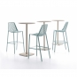Fast - Rion Barhocker 65 cm | Taupe