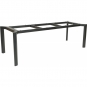 Stern - Penta Tisch 220x100 cm | Aluminium anthrazit | Zement hell