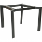 Stern - Penta Tisch 80x80 cm | Aluminium anthrazit | Zement