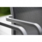 Stern - Oskar Stapelsessel Aluminium Graphit / Silbergrau