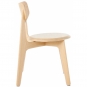 Tom Dixon - Slab Side Stuhl Natur
