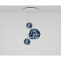 Tom Dixon - Melt Trio LED Pendelleuchtensystem Smoke
