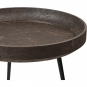 Mater - Bowl Tisch Medium Waste Edition Coffee Dark