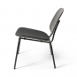 Mater - Compound Lounge Stuhl Schwarz (Coffee Waste)