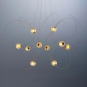 DCW - Munari 10 Pendelleuchte Gold