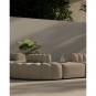 Norr11 - Studio Ottoman Outdoor Whisper (Sunbrella Savane)