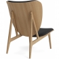 Norr11 - Elephant Lounge Sessel mit Frontpolsterung Natur | Anthrazit 21003