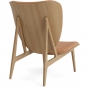 Norr11 - Elephant Lounge Sessel mit Frontpolsterung Natur | Camel 21004