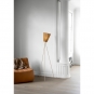 Northern - Oslo Wood Stehleuchte Karamell (Fuß: Beige)