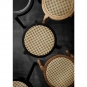 Northern - Pal Hocker Eiche schwarz lackiert | Mesh