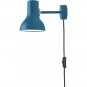 Anglepoise - Type 75 Mini Margaret Howell Wandleuchte Mit Kabel / Saxon Blue