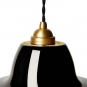 Anglepoise - Original 1227 Brass Midi Wide Hängeleuchte Jet Black