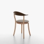 Plank - MONZA Bistro Stuhl Buche Natur | Terra Braun