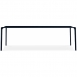 Arper - Nuur 0806 Esstisch 240 x 100 cm | Fenix Schwarz