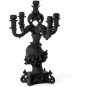 Seletti - Burlesque Kerzenhalter Clown | Schwarz