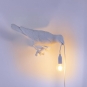 Seletti - Bird Looking Wandleuchte White | Looking Right Outdoor