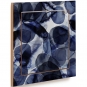 Ambivalenz - Fläpps Regal 40x40 cm Bubbles Indigo – Pattern Studio