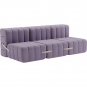 Ambivalenz - Curt Sofa Set 6 Flieder (Dama 0039)