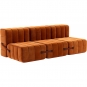 Ambivalenz - Curt Sofa Set 6 Russet Rot (Barcelona V3347/17)