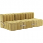 Ambivalenz - Curt Sofa Set 6 Gelb (Barcelona Cornhusk V3347/50)