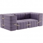 Ambivalenz - Curt Sofa Set 7 Flieder (Dama 0039)
