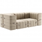 Ambivalenz - Curt Sofa Set 7 Grau/Beige (Jet 9110)