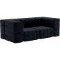 Ambivalenz - Curt Sofa Set 7 Dunkelgrau (Jet 9806)