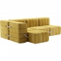 Ambivalenz - Curt Sofa Set 9 Gelb (Barcelona Cornhusk V3347/50)